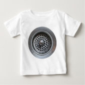 T-shirt Pour Bébé Évier de cuisine (Devant)