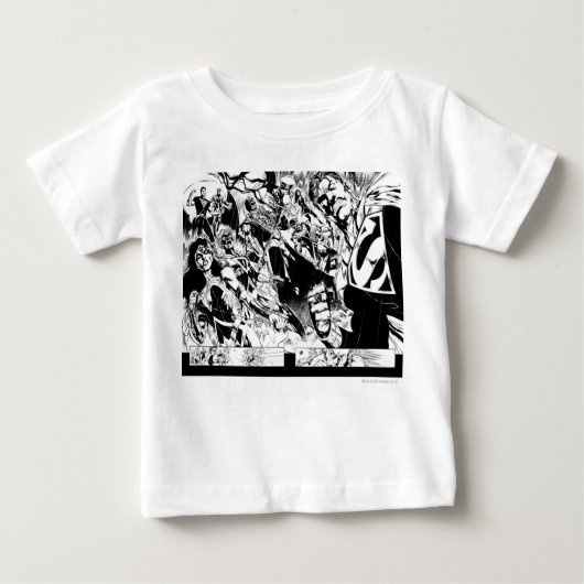 T-shirt Pour Bébé Evil Heros (Devant)