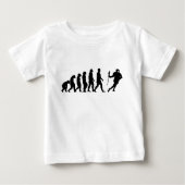 T-shirt Pour Bébé Évolution (Devant)