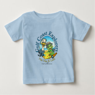 T-shirt Pour Bébé Explorateurs de la côte du Golfe Nae Nae & Lulu