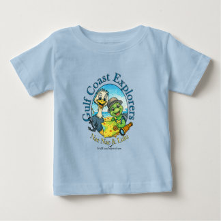 T-shirt Pour Bébé Explorateurs de la côte du Golfe Nae Nae & Lulu