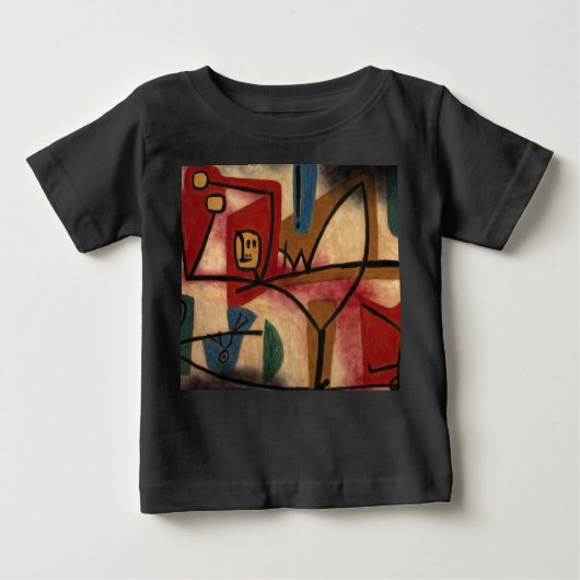 T-shirt Pour Bébé Exubérance de Paul Klee (Devant)