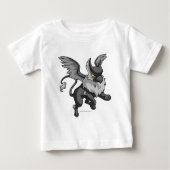 T-shirt Pour Bébé Eyrie Shadow (Devant)
