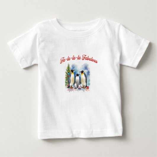 T-shirt Pour Bébé Fa la la fabuleux (Devant)