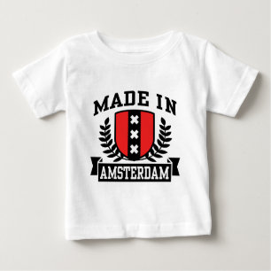T-shirt Pour Bébé Fabriqué À Amsterdam