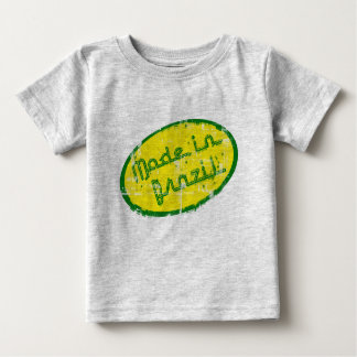 T-shirt Pour Bébé Fabriqué au Brésil - Cadeau pour brésilien nouveau