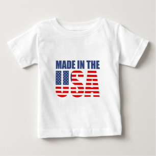 T-shirt Pour Bébé fabriqué aux états-unis