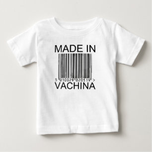 T-shirt Pour Bébé fabriqué en vachina