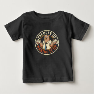 T-shirt Pour Bébé Faculté de Faire semblant Drôle Oiseau