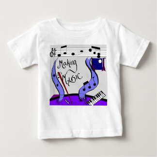 T-shirt Pour Bébé Faire de la musique