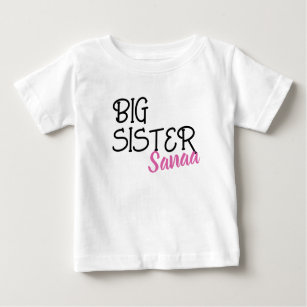 T-shirt Pour Bébé Faire-part de grossesse personnalisée chez Big Sis