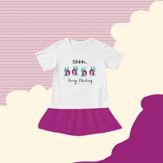 T-shirt Pour Bébé Fairy meeting