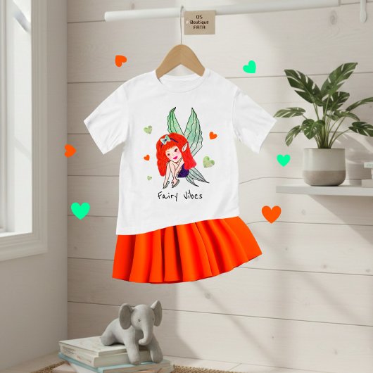 T-shirt Pour Bébé Fairy vibes