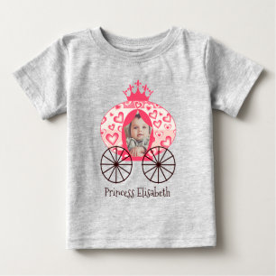 T-shirt Pour Bébé Fairytale Royal Princess Carriage Girl Anniversair
