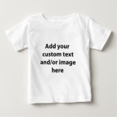 T-shirt Pour Bébé Fait sur commande (Devant)
