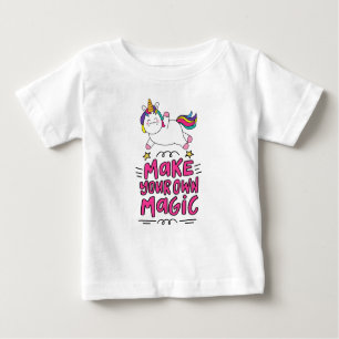 T-shirt Pour Bébé Faites votre propre magie