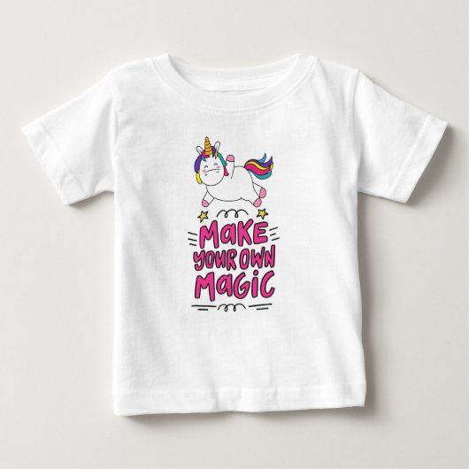 T-shirt Pour Bébé Faites votre propre magie (Devant)