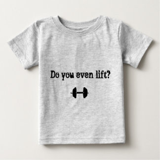 T-shirt Pour Bébé "Faites-vous même ascenseur ?" Pièce en t de bébé