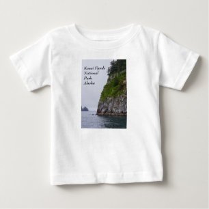T-shirt Pour Bébé Falaise À Kenai