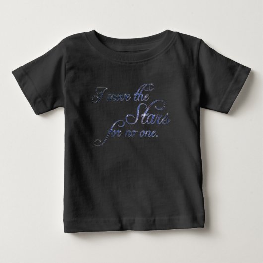 T-shirt Pour Bébé Falln Déplace Les Étoiles (Devant)