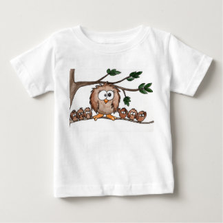 T-shirt Pour Bébé Famille de hibou