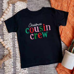 T-shirt Pour Bébé Famille de jumelage d'équipes de cousins de Noël