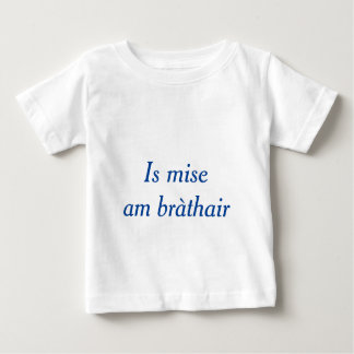 T-shirt Pour Bébé Famille gaélique : Je suis le Frère