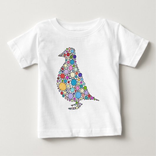T-shirt Pour Bébé Famille Partridge (Devant)