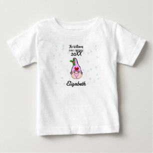 T-shirt Pour Bébé Famille Personnalisée Baby Girl Gnome