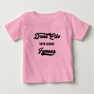T-shirt Pour Bébé Famous