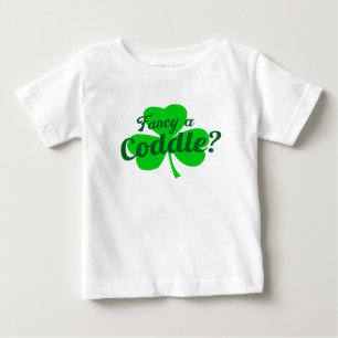 T-shirt Pour Bébé Fancy A Coddle Cudle Irish Dit