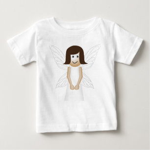 T-shirt Pour Bébé fée blanche dans conte de fées, automne, joyeux an