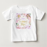 Fée de jardin enchantée 1er anniversaire
