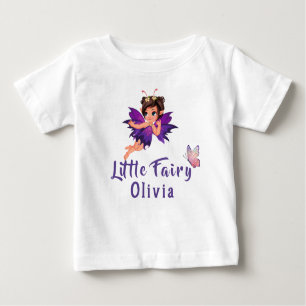 T-shirt Pour Bébé Fée Enchanted Forest Girl Un bébé anniversaire