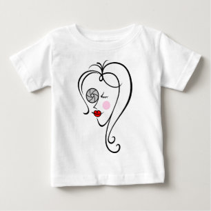 T-shirt Pour Bébé Femme photographe