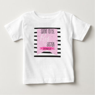 T-shirt Pour Bébé Femme: Soon to be big sister