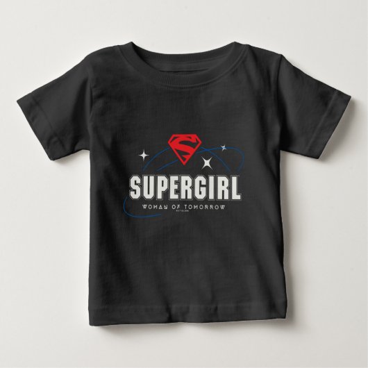 T-shirt Pour Bébé Femme super fille de demain (Devant)