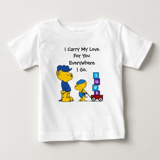 T-shirt Pour Bébé Ferald et Ferald Baby (Devant)