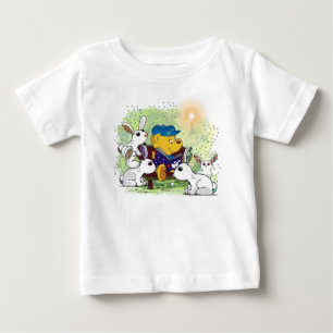 T-shirt Pour Bébé Ferald Reading aux Bunnies