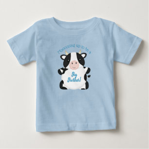 T-shirt Pour Bébé Ferme de Baby showers de vache