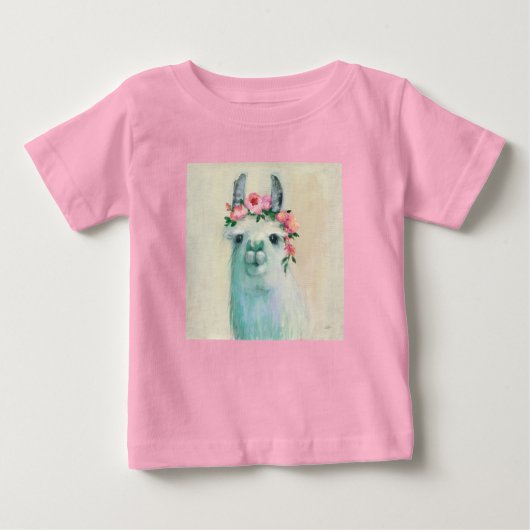 T-shirt Pour Bébé Festival Llama (Devant)