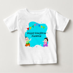 T-shirt Pour Bébé Festival thaïlandais de l'eau pour la journée de S