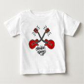 T-shirt Pour Bébé Fête de la musique (Devant)