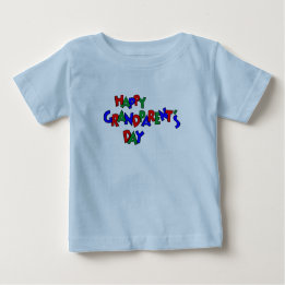 T-shirt Pour Bébé Fête des grands-parents
