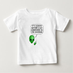 T-shirt Pour Bébé Fête des mères Aliens