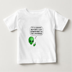 T-shirt Pour Bébé Fête des mères Aliens