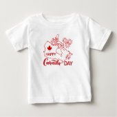 T-shirt Pour Bébé Fête du Canada (Devant)
