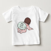 T-shirt Pour Bébé Fête Mon Bébé (Devant)