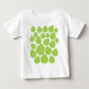 T-shirt Pour Bébé Feuille