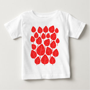 T-shirt Pour Bébé Feuille